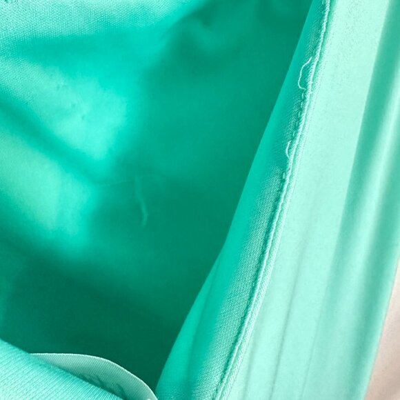 KATIE MAY Great Kate Ruched Gown in Supercharged Mint Size Large - Picture 12 of 16